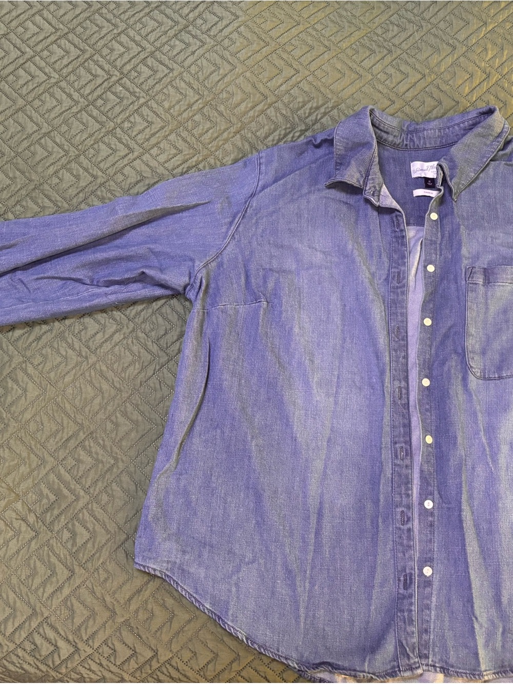 Universal Thread Denim Button-Down Shirt
